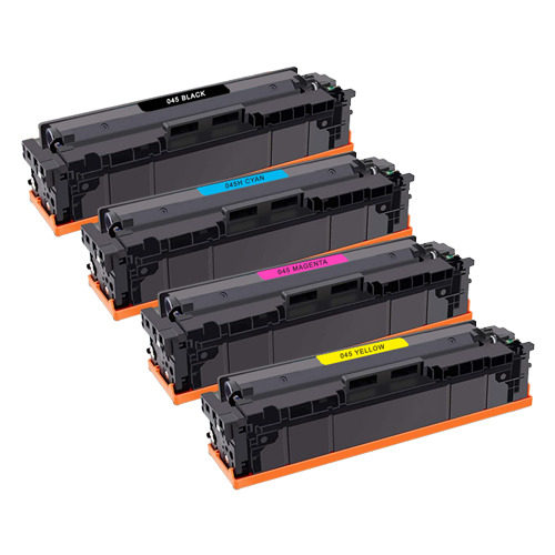 4 Pack - Compatible 045H BCMY Hi Cap Toner Multipack for Canon Printers