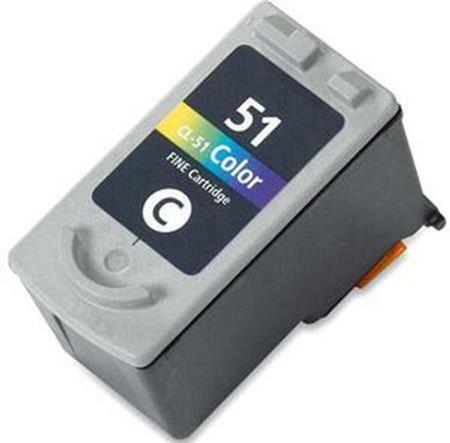 Compatible CL-51 0618B001 Tri Colour Ink Cartridge for Canon Printers