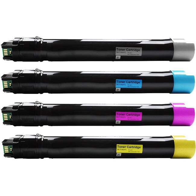 5 Pack - Compatible 106R01569/566/567/568 BCMY Toner Multipack + Extra Black for Xerox Printers