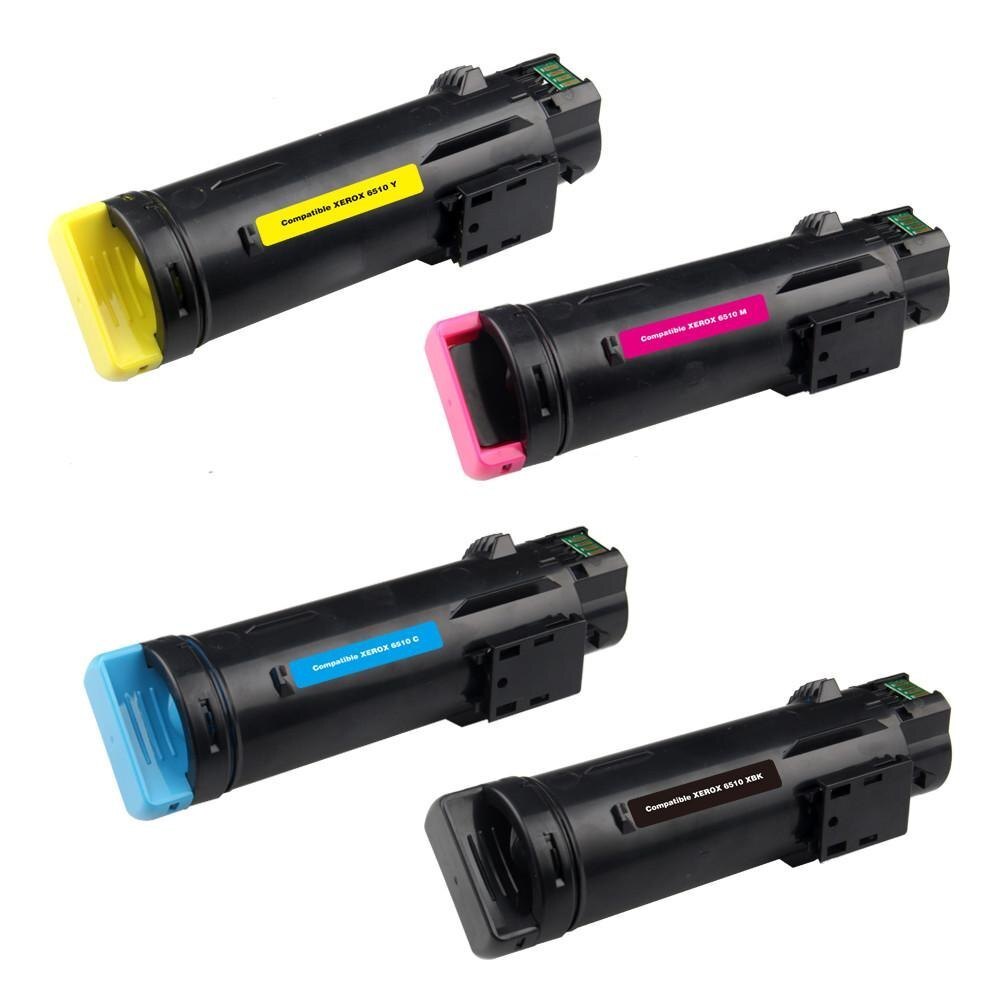 5 Pack - Compatible 106R03480/77/78/79 BCMY Toner Multipack + Extra Black for Xerox Printers