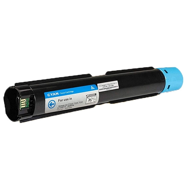 Compatible 106R03744 Hi Cap Cyan Toner for Xerox Printers