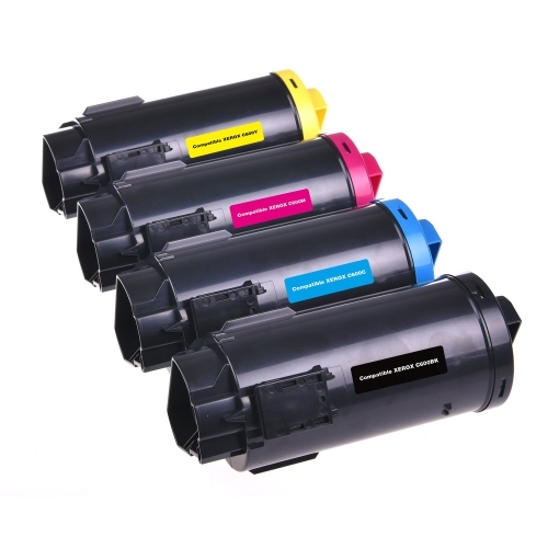 5 Pack - Compatible 106R03899/96/97/98 BCMY Toner Multipack + Extra Black for Xerox Printers