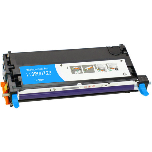 Compatible 113R00723 Cyan Toner Cartridge for Xerox Printers