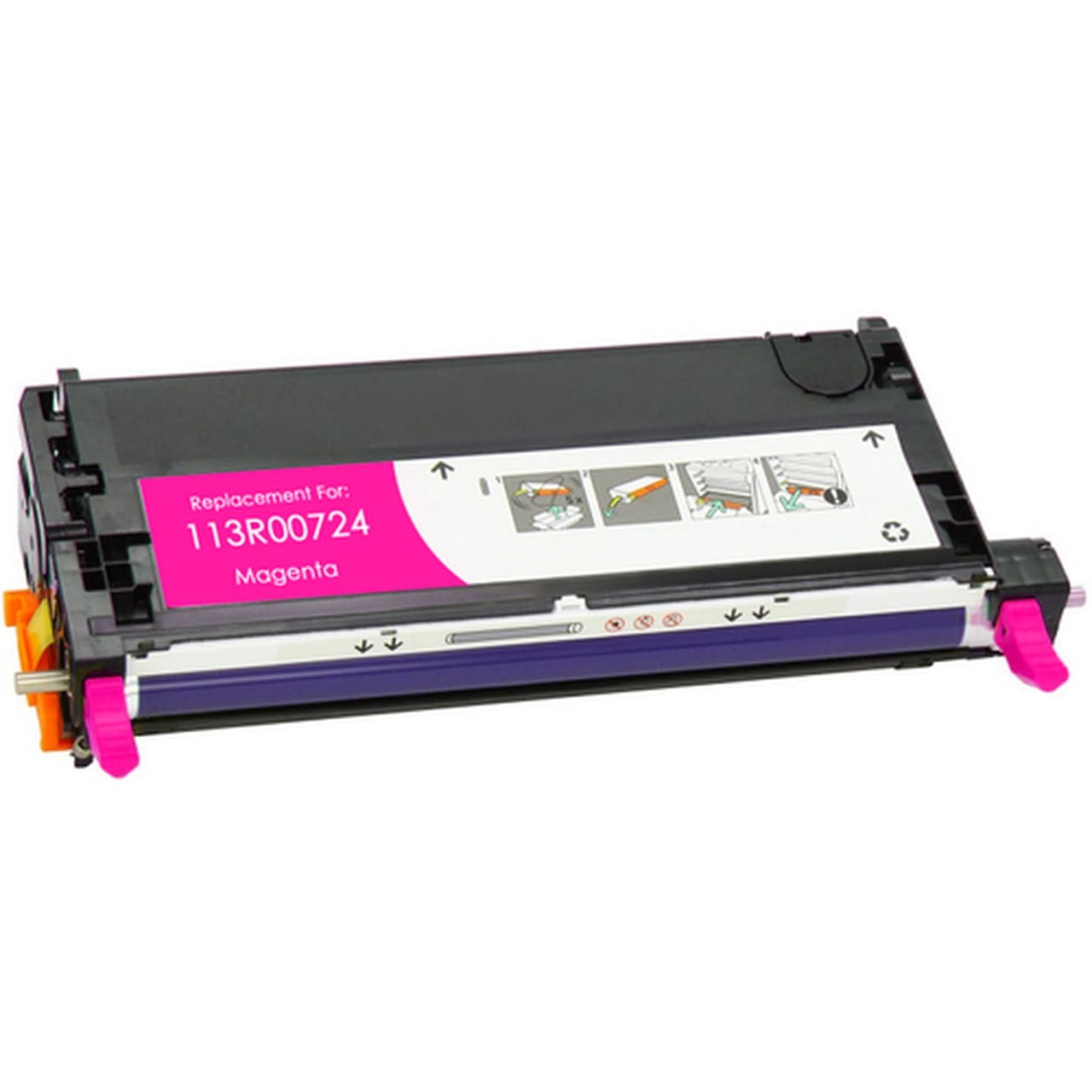 Compatible 113R00724 Magenta Toner Cartridge for Xerox Printers