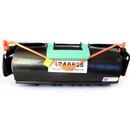 Compatible 12A6835 Black Toner Cartridge for Lexmark Printers