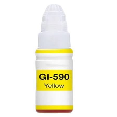 Compatible Gi-590Y 1606C001 Yellow Ink Bottle for Canon Printers