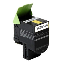 Compatible 24B6010 Yellow Toner Cartridge for Lexmark Printers