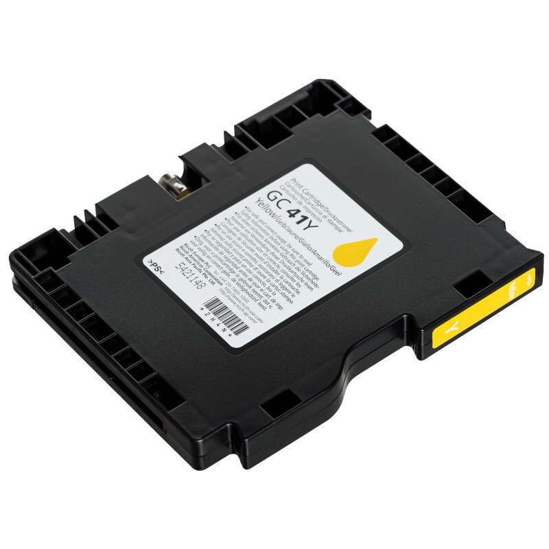Compatible GC41Y HC 405764 Yellow Ink Cartridge for Ricoh Printers