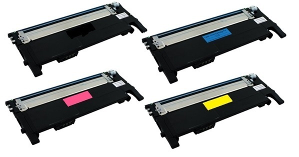 4 Pack - Compatible CLT-KCMY406S Toner Multipack for Samsung Printers