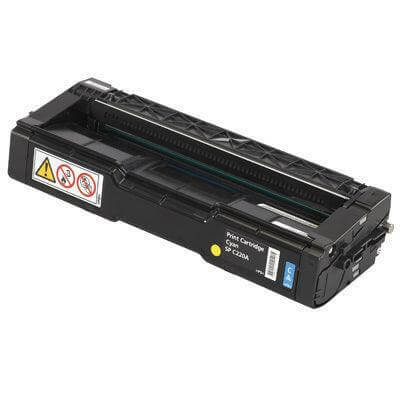 Compatible 407717 Cyan Toner Cartridge for Ricoh Printers