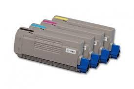 5 Pack - Compatible 44318608/5/6/7 BCMY Multipack + Extra Black for Oki Printers