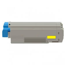 Compatible 44643001 Yellow Toner Cartridge for Oki Printers