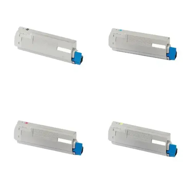 Compatible 45396216/15/14/13 BCMY Toner Multipack Full Set of 4 for Oki Printers
