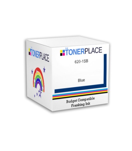 Compatible 620-1SB Blue Franking Machine Ink Cartridge for Pitney Bowes Printers