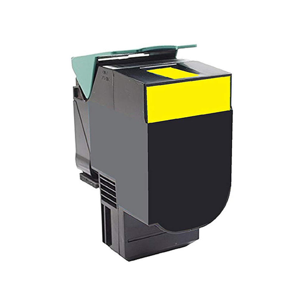 Compatible 700X4 70C0X40 Yellow Toner Cartridge for Lexmark Printers
