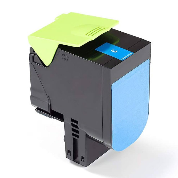 Compatible 71B20C0 Cyan Toner Cartridge for Lexmark Printers