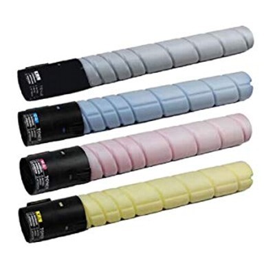 4 Pack - Compatible 76C00 BCMY Toner Multipack for Lexmark Printers