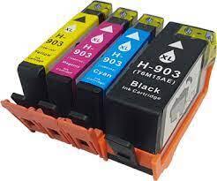 4 Pack - Compatible 903XL BCMY Ink Multipack for HP Printers