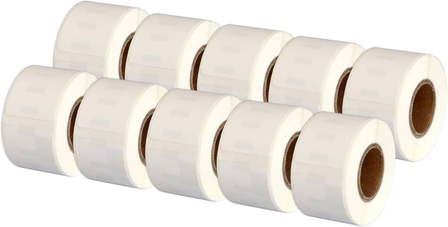 10 Pack - Compatible 99010 S0722370 130x89x28mm Label Roll WITH CHIP To Fit Dymo 550, 550 Turbo and 5XL