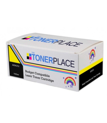 Compatible A0DK252 Yellow Toner Cartridge for Konica Minolta Printers