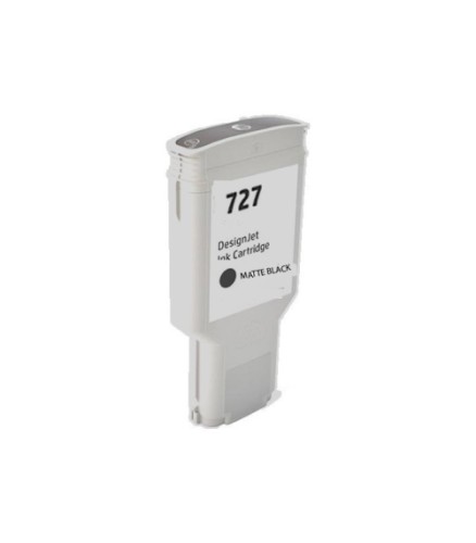 Compatible 727MBK B3P22A Matte Back Ink Cartridge for HP Printers