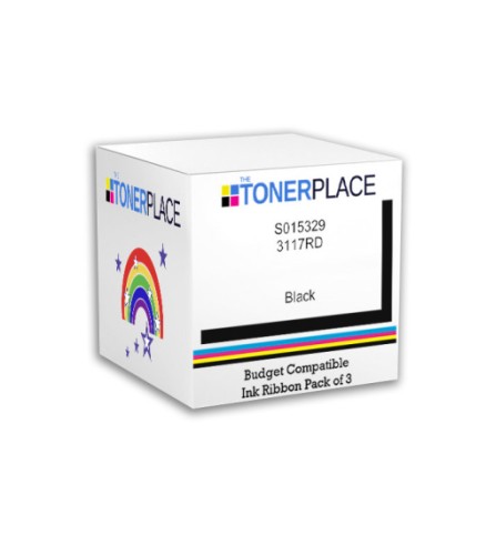 Compatible C43S015329 Black Ribbon for Epson Printers