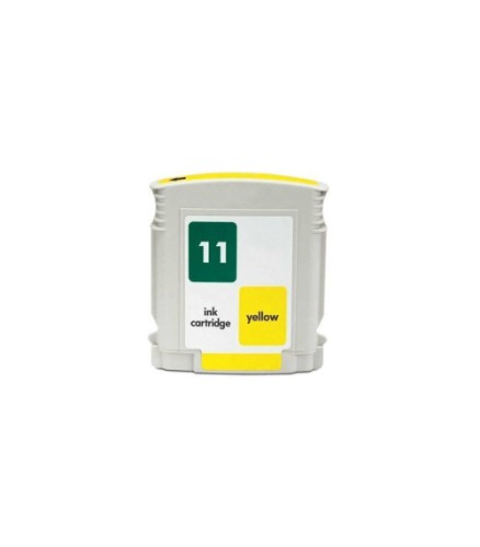 Compatible 11 C4838A Yellow Ink Cartridge for HP Printers