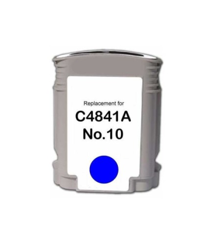 Compatible 10 C4841A Cyan Ink Cartridge for HP Printers