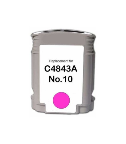 Compatible 10 C4843A Magenta Ink Cartridge for HP Printers