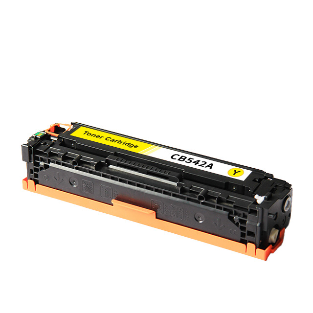 Compatible 125A CB542A Yellow Toner Cartridge for HP Printers