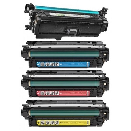 4 Pack - Compatible 646X Multipack CE264X/CF301A/CF302A/CF303A BCMY Toner for HP Printers