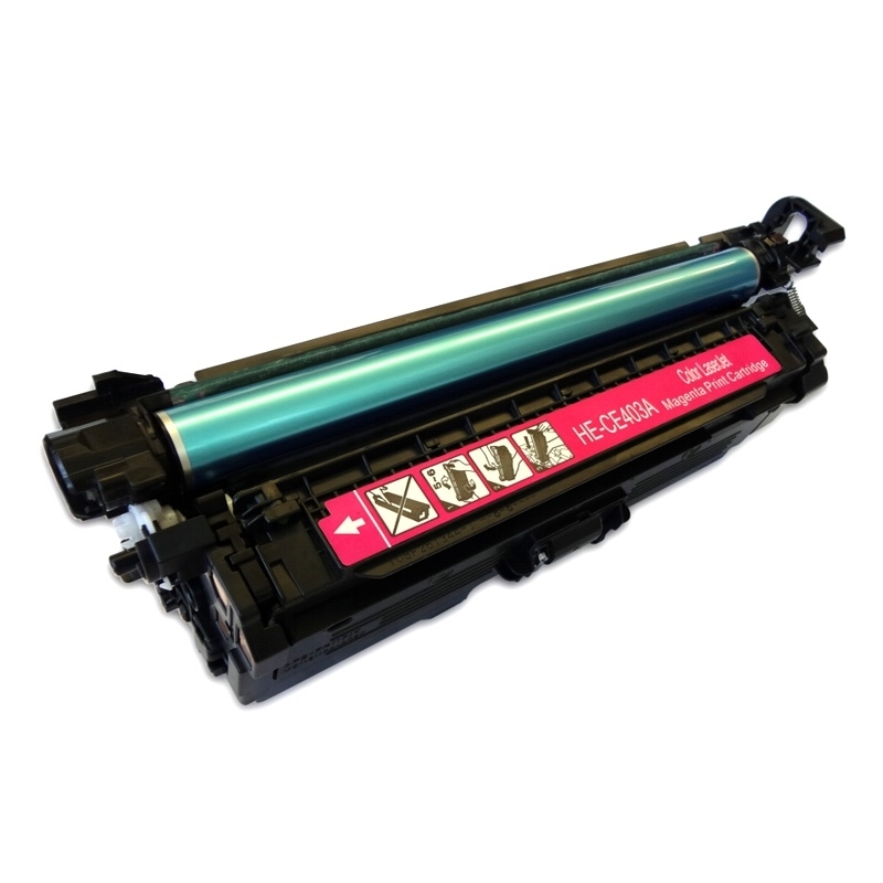 Compatible 507A CE403A Magenta Toner Cartridge for HP Printers
