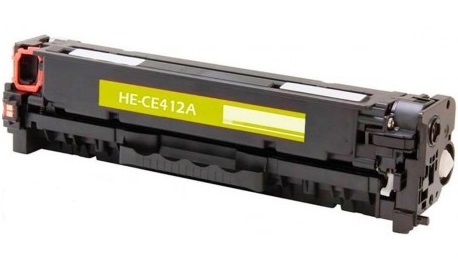 Compatible 305A CE412A Yellow Toner Cartridge for HP Printers