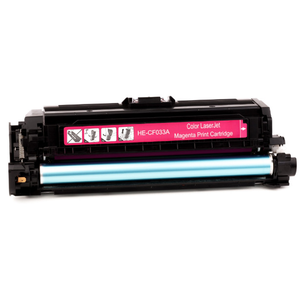Compatible 646A CF033A Magenta Toner Cartridge for HP Printers