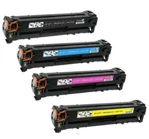 4 Pack - Compatible 654A 654X Multipack CF330X/CF331A/CF332A/CF333A BCMY Toner for HP Printers