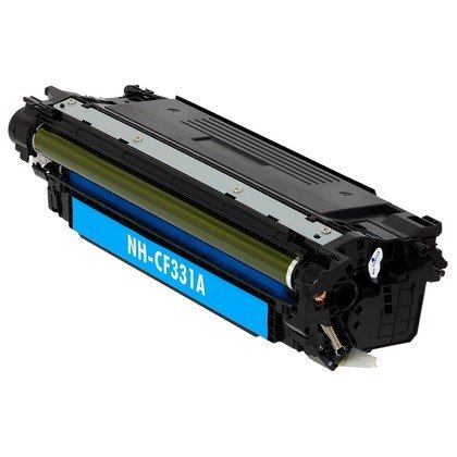 Compatible 654A CF331A Cyan Toner Cartridge for HP Printers
