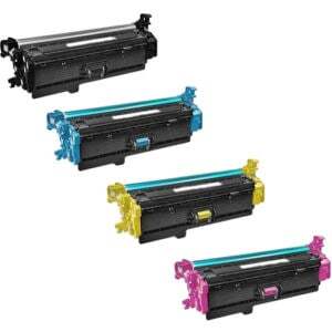 4 Pack - Compatible 508A Multipack CF360A/CE361A/CE362A/CE363A BCMY Toner for HP Printers