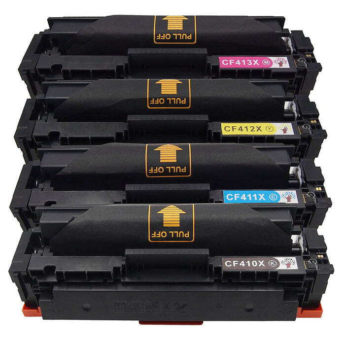 5 Pack - Compatible 508X Multipack CF360X/CF361X/CF362X/CF363X BBCMY Toner + Extra Black for HP Printers