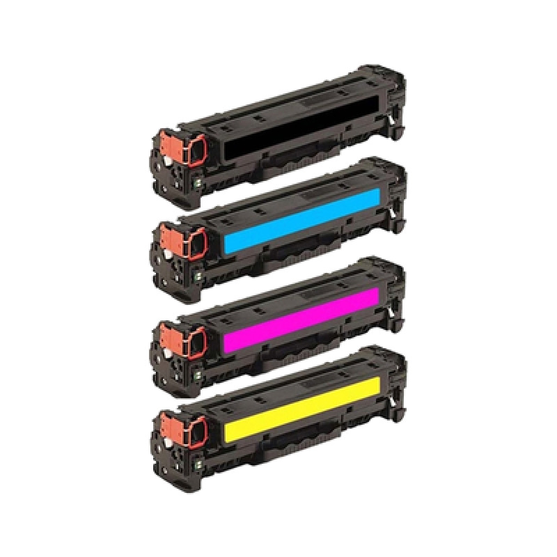 4 Pack - Compatible 312A Multipack CF380X/CF381A/CF382A/CF383A BCMY Tonerfor HP Printers