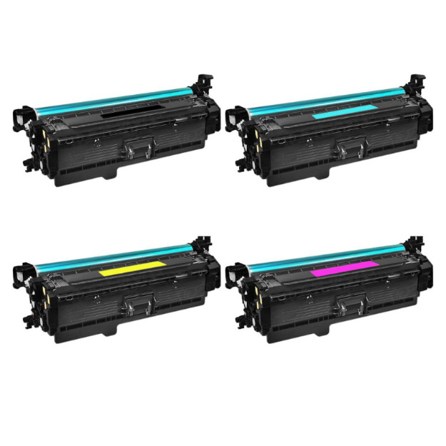 4 Pack - Compatible 201X Multipack CF400X/CF401X/CF402X/CF403X Hi Capacity BCMY Toner for HP Printers