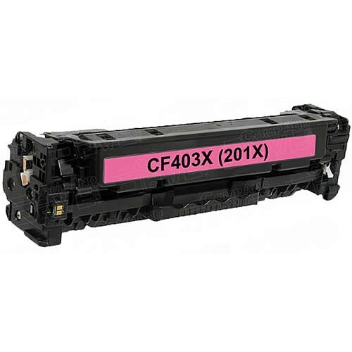 Compatible 201X CF403X Magenta Toner Cartridge for HP Printers