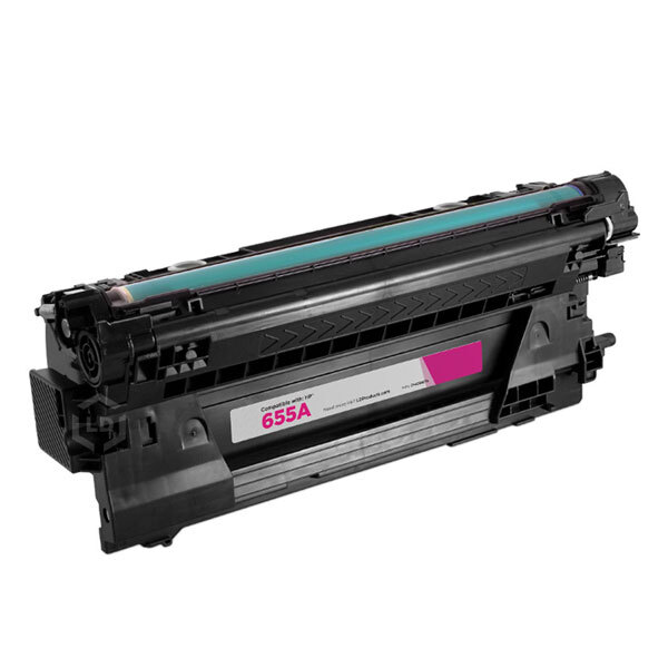 Compatible 655A CF453A Magenta Toner Cartridge for HP Printers