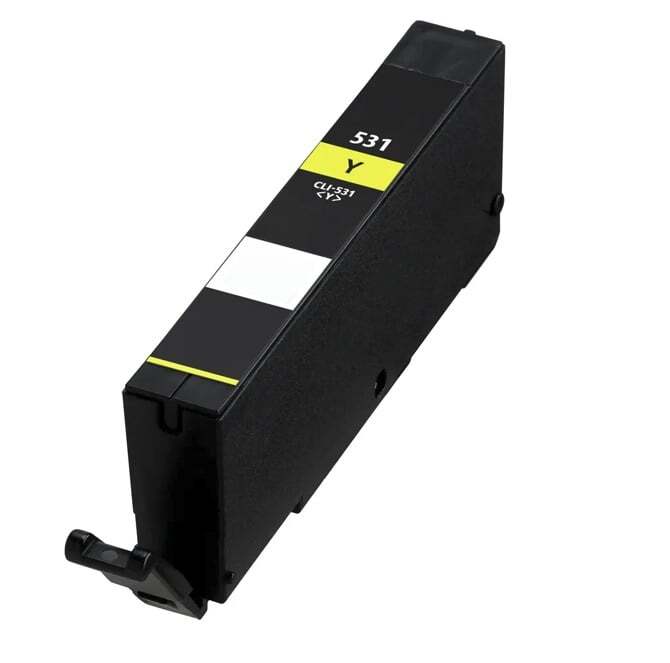 Compatible CLI-531Y Yellow Ink Cartridge for Canon Printers