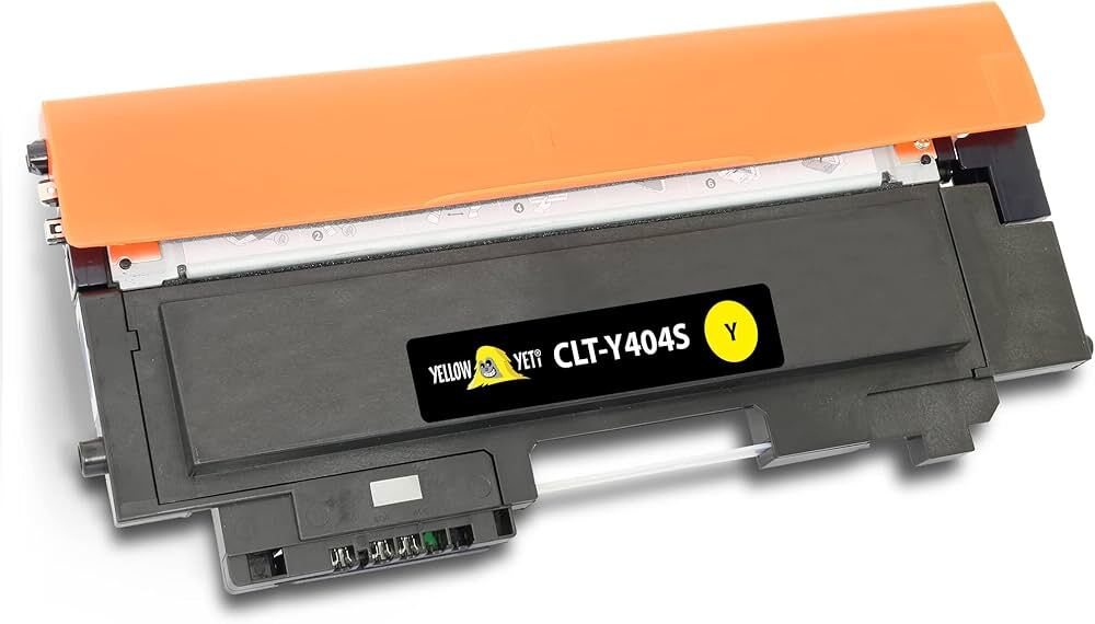 Compatible CLT-Y404S Yellow Toner Cartridge for Samsung Printers
