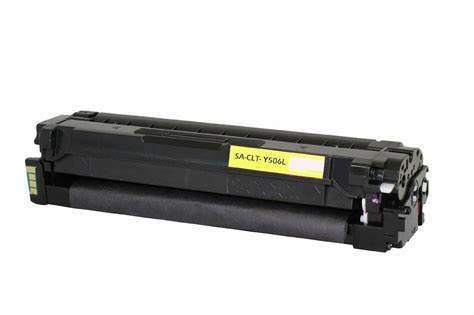 Compatible CLT-Y506L Yellow Toner Cartridge for Samsung Printers