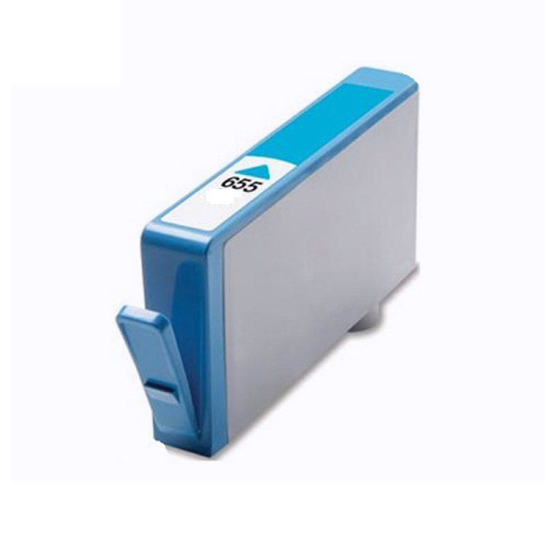Compatible 655 CZ110AE Cyan Ink Cartridge for HP Printers