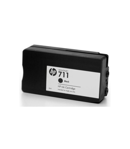 Compatible 711 CZ129AE Dye Black Ink Cartridge for HP Printers