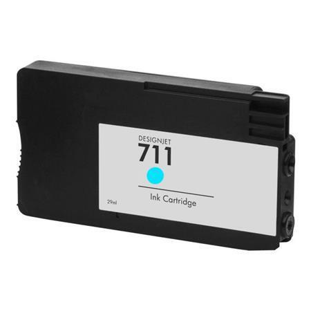 Compatible 711 CZ130AE Dye Cyan Ink Cartridge for HP Printers