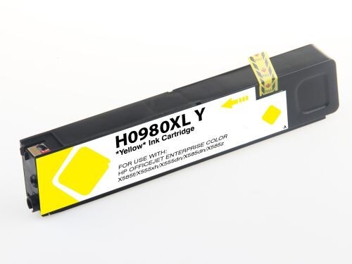 Compatible 980 D8J09A Yellow Ink Cartridge for HP Printers