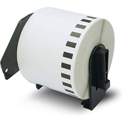 Compatible DK22205 Continuous Labels White 62mm x 30.48m for Brother Thermal Printers